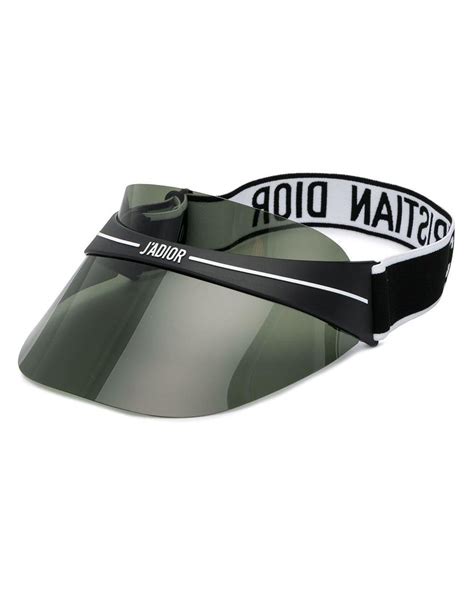 black dior visor